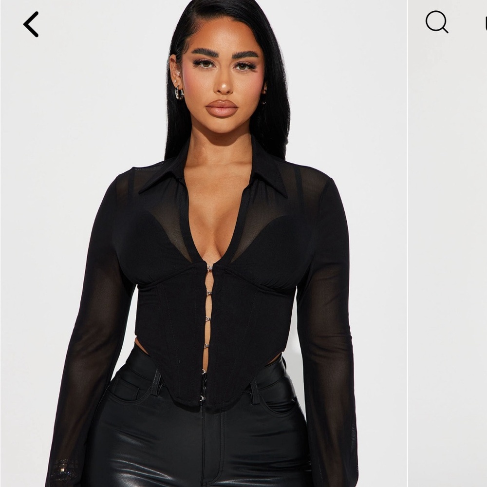 Fashion Nova top, size M
